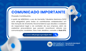 COMUNICADO IMPORTANTE