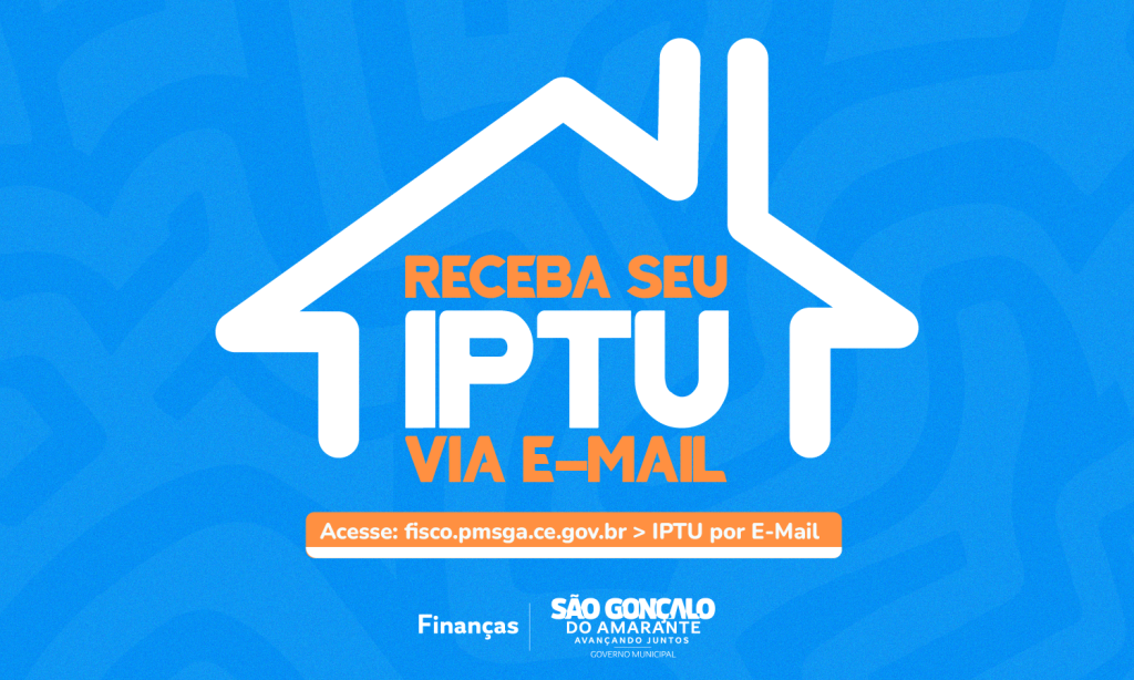 Receba seu IPTU via e-mail