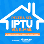 Receba seu IPTU via e-mail