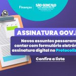Sistema ProtocolizeSGA amplia serviços com novos formulários eletrônicos e assinatura digital