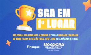 São Gonçalo do Amarante conquista 1º lugar no Ceará e no Brasil no Índice Firjan de Gestão Fiscal 2024
