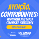 Mantenha seus dados cadastrais atualizados