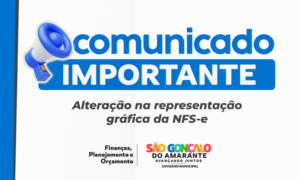 Alteração na representação gráfica da NFS-e