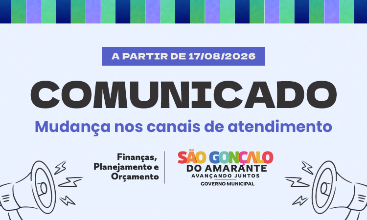 Mudança nos canais de atendimento